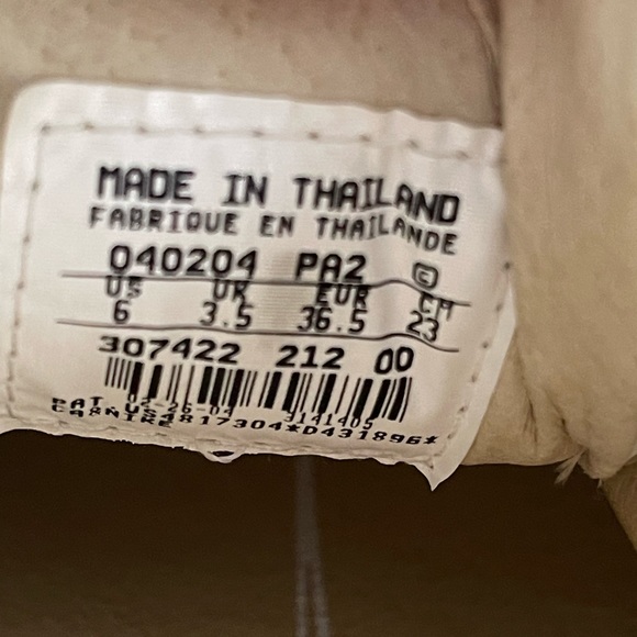 Nike Sport Performance Soft Spike Golf Shoes. Beige/White, Size 6 EUC!! - Picture 9 of 10